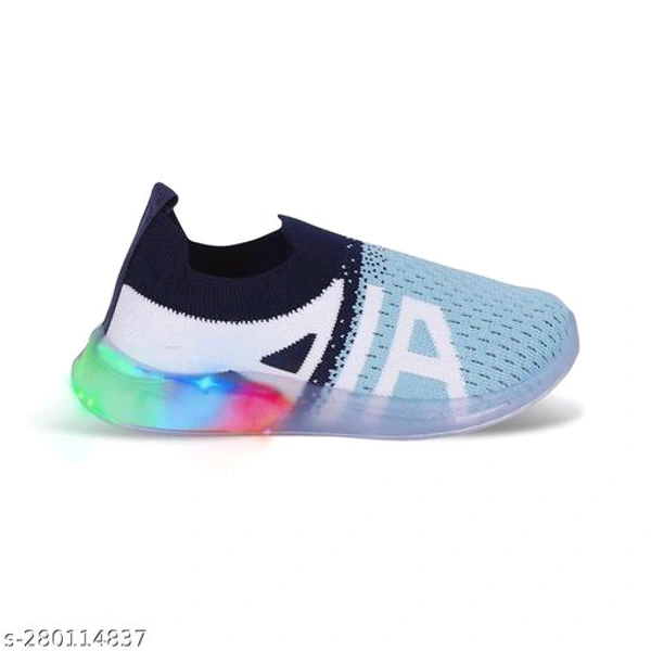 Kids Boys Casual LED Light Shoes - Sinbad, 12 Months - 6 Years