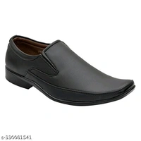 Unique Fabulous Men Formal Shoes, 2 Socks, Sunglasses - Black, 7