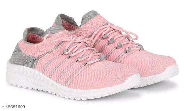 Modern Attractive Women Sports Shoes & Floaters - Red, 6