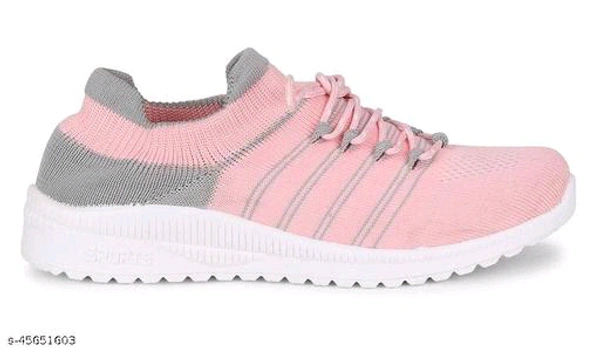 Modern Attractive Women Sports Shoes & Floaters - Red, 6