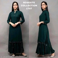 Charvi Superior Women Kurta With Bottomwear Sets - M