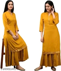 Charvi Superior Women Kurta With Bottomwear Sets - M