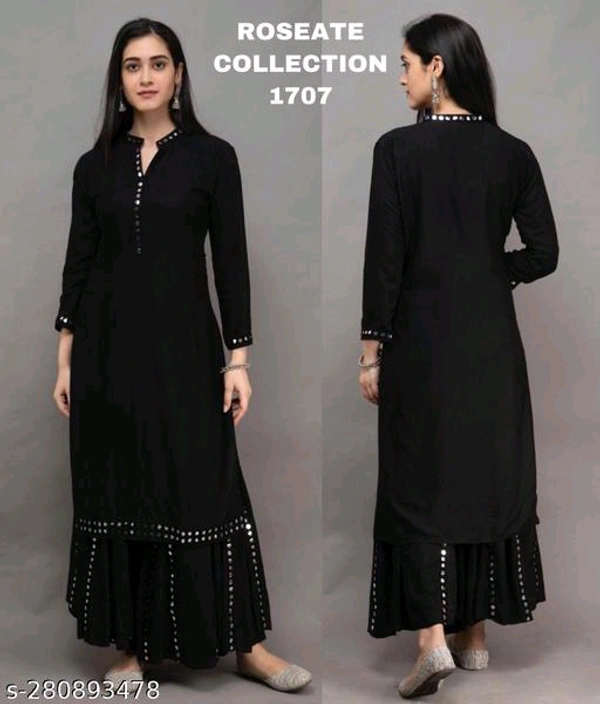 Charvi Superior Women Kurta With Bottomwear Sets - XL