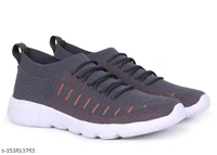 Aadab Trending Graceful Men Casual Shoes  - Dove Gray, 7