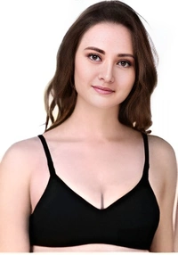Sassy Stylish Cotton Fabric Women Bra 4 Pcs - 30B