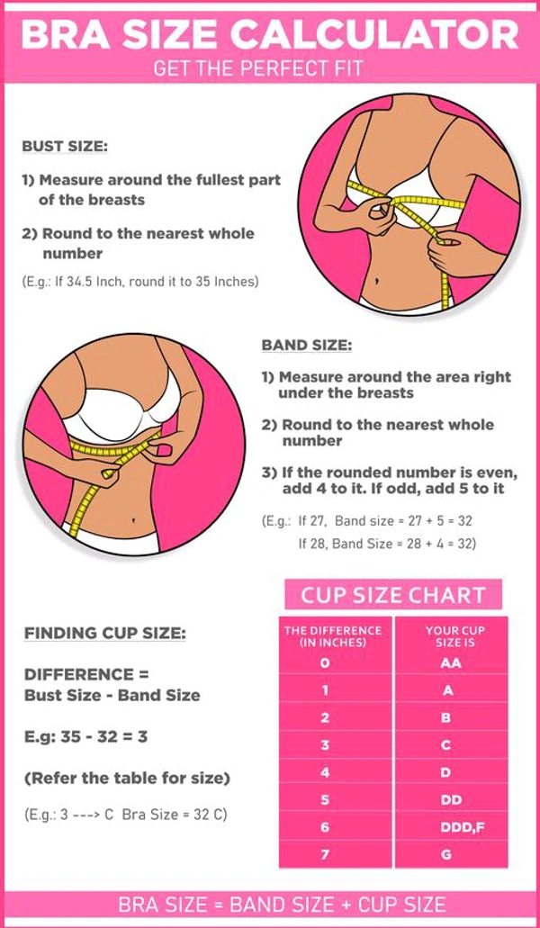 Sassy Stylish Cotton Fabric Women Bra 4 Pcs - 30B