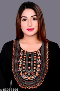 Adrika Fashionable Woolen Kurtis for women  - L