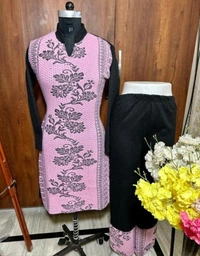 Aagam Sensational Women Woolen Kurta Sets - XXL