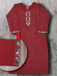 Chitrarekha Drishya Woolen Kurtis - M