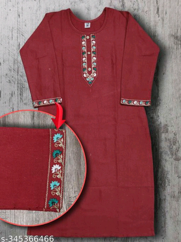 Chitrarekha Drishya Woolen Kurtis - M