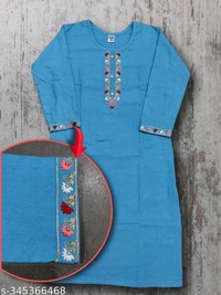 Chitrarekha Drishya Woolen Kurtis - L