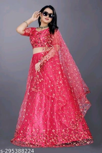 Myra Fabulous Women Party Lehenga - Free Size