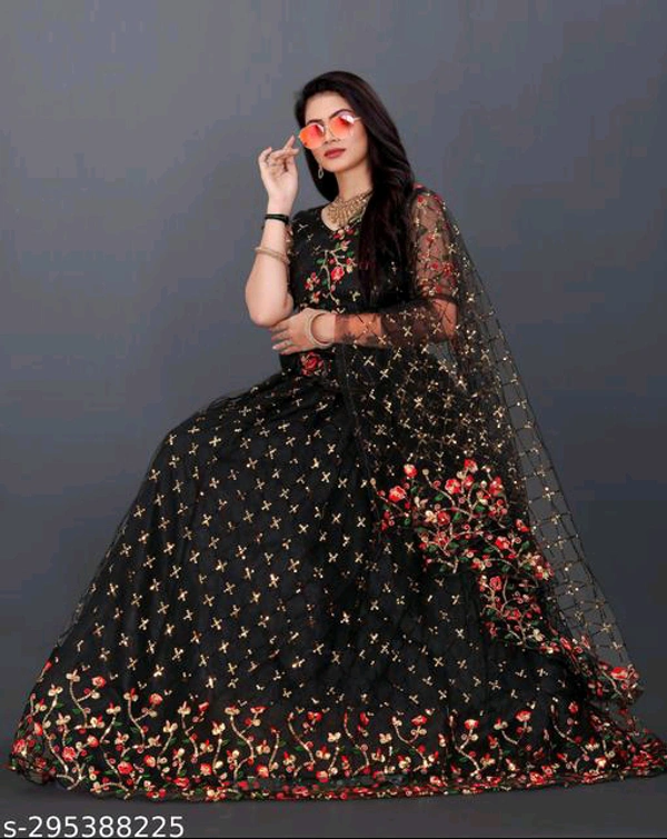 Myra Fabulous Women Party Lehenga - Free Size
