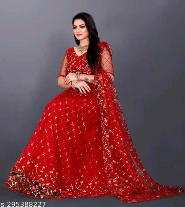 Myra Fabulous Women Party Lehenga - Free Size