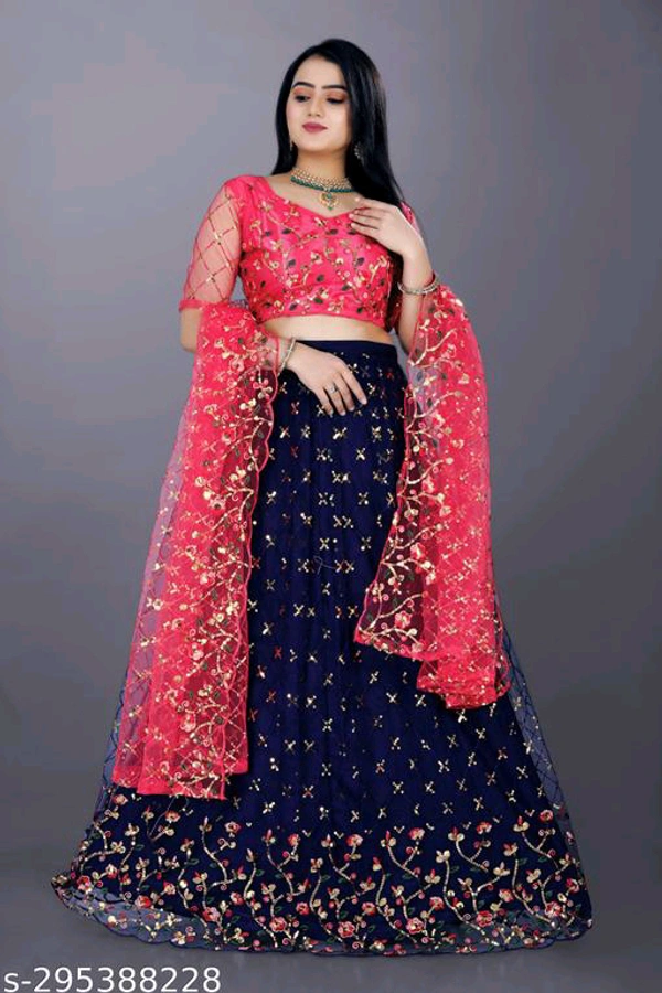 Myra Fabulous Women Party Lehenga - Free Size