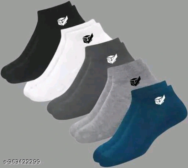 Fashionable Latest Men Socks 5 pcs Combo - Free Size