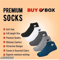 Fashionable Latest Men Socks 5 pcs Combo - Free Size
