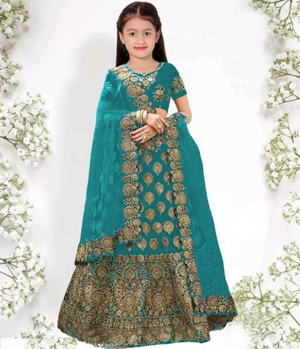 Agile Stylish Kids Girls Wedding Lehanga Cholis - 1 Years To 15 Years