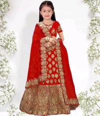 Agile Stylish Kids Girls Wedding Lehanga Cholis - 1 Years To 15 Years
