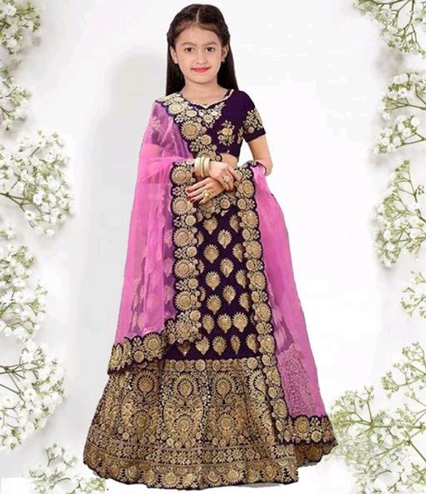 Agile Stylish Kids Girls Wedding Lehanga Cholis - 1 Years To 15 Years
