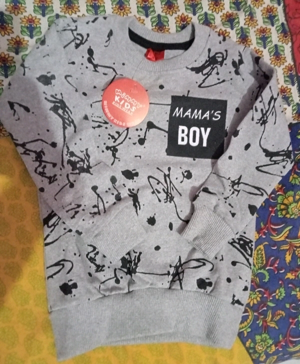 Tinkle Funky Boys Winter Sweatshirts  - 01 Months To 6 Years