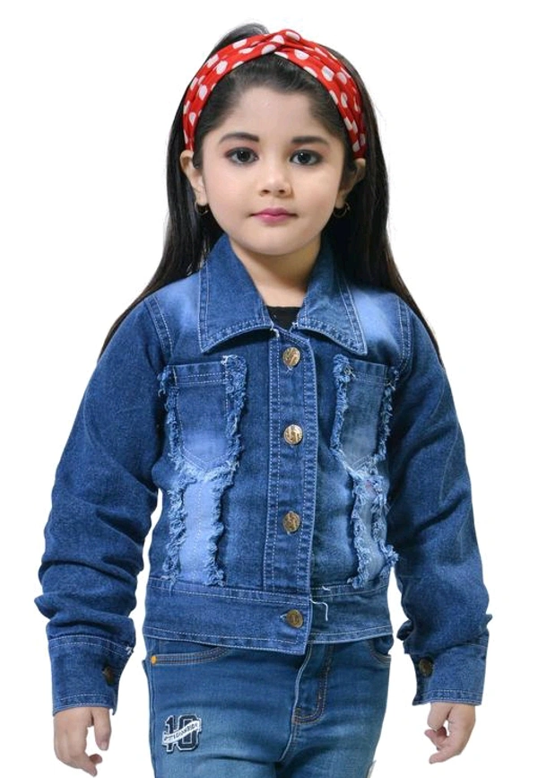 Cute Comfy Girls Jackets & Coats - 01 Years To 8 Years