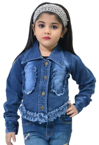 Cute Comfy Girls Jackets & Coats - 01 Years To 8 Years