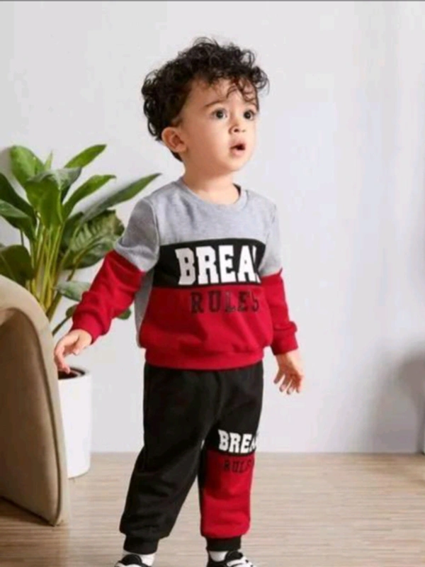 Cute Comfy Boys Top & Bottom Sets - 0 Months To 2 Years