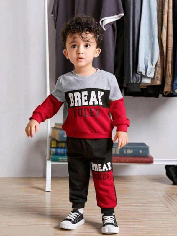 Cute Comfy Boys Top & Bottom Sets - 0 Months To 2 Years