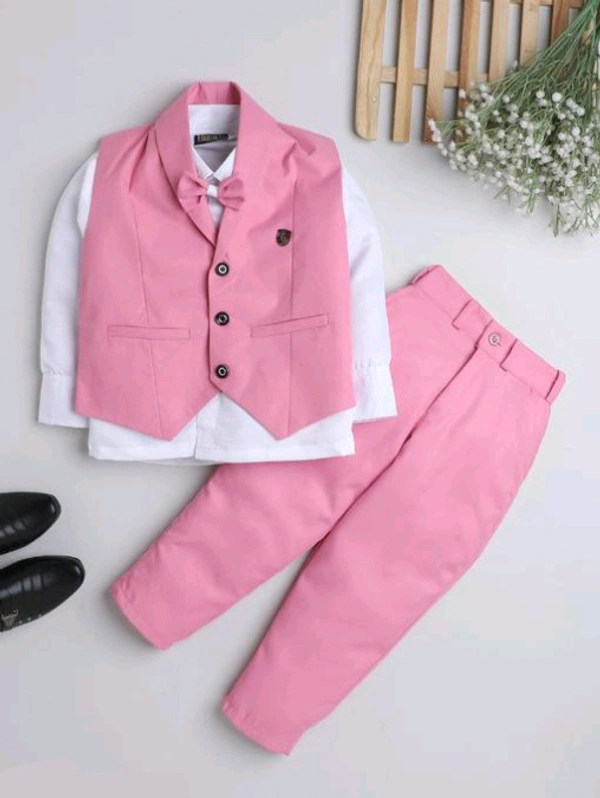 Flawsome Elegant Boys Top & Bottom Sets Party Wear - 02 Years To 11 Years