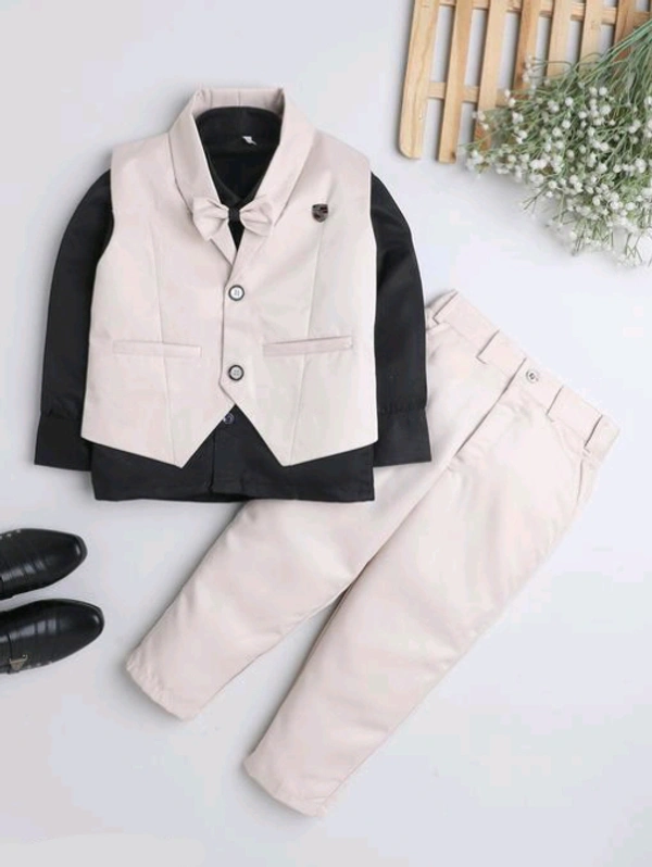Flawsome Elegant Boys Top & Bottom Sets Party Wear - 02 Years To 11 Years