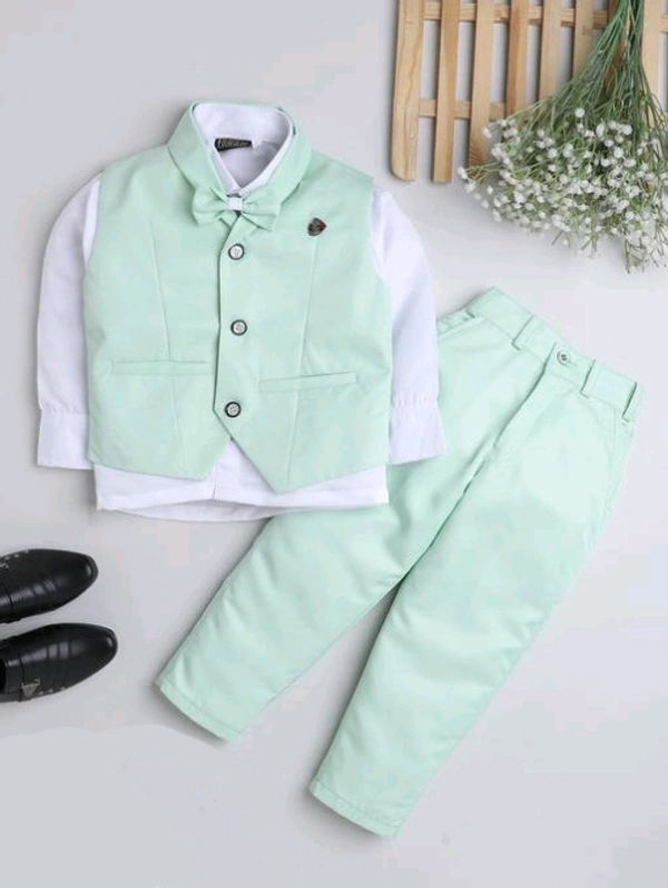 Flawsome Elegant Boys Top & Bottom Sets Party Wear - 02 Years To 11 Years