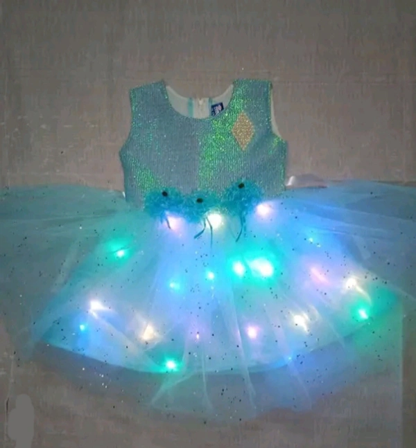Cutiepie Stylish Girls Lighting Frocks & Dresses - 0 Months To 2 Years