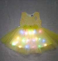 Cutiepie Stylish Girls Lighting Frocks & Dresses - 0 Months To 2 Years