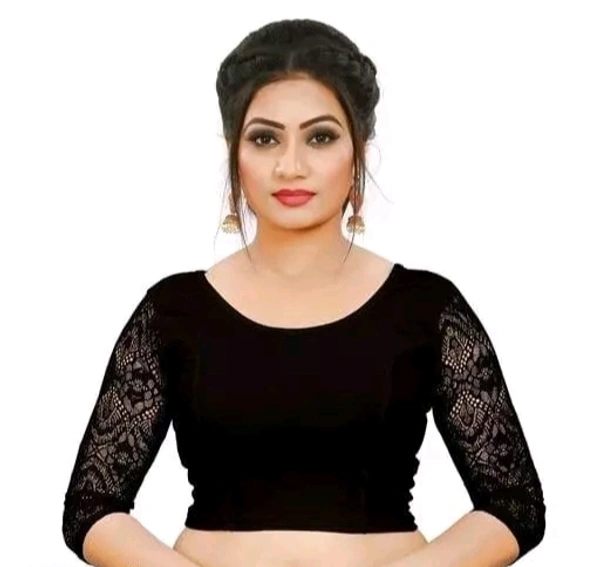 Readymade Stretchable Designer Blouse For Womens - 28 To 40