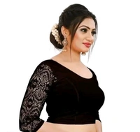 Readymade Stretchable Designer Blouse For Womens - 28 To 40