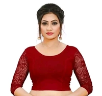 Readymade Stretchable Designer Blouse For Womens - 28 To 40
