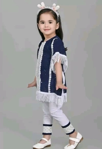 Girls Stylish Flawsome Stylish Girls Top & Bottom Sets - 1 Year To 8 Years
