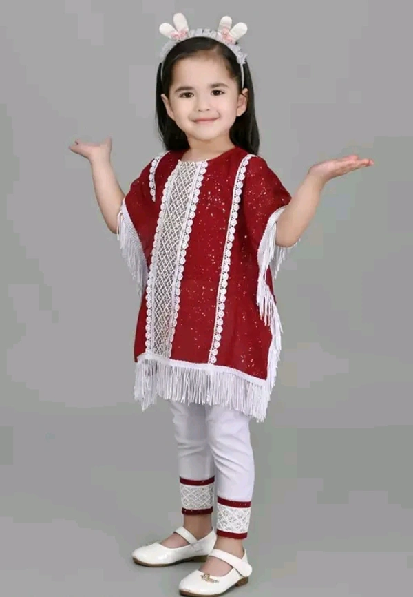 Girls Stylish Flawsome Stylish Girls Top & Bottom Sets - 1 Year To 8 Years