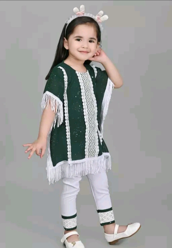 Girls Stylish Flawsome Stylish Girls Top & Bottom Sets - 1 Year To 8 Years