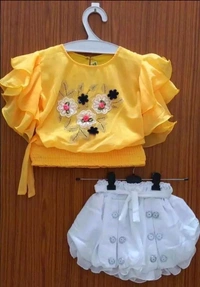 Girls Flawsome Trendy Top & Bottom Sets - 0 Months To 2 Years