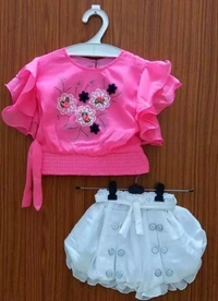 Girls Flawsome Trendy Top & Bottom Sets - 0 Months To 2 Years