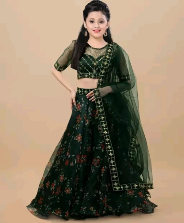 Agile Stylis Girls Trending Lehanga Cholis - 9 Years To 14 Years