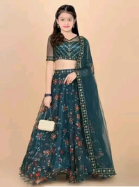 Agile Stylis Girls Trending Lehanga Cholis - 9 Years To 14 Years