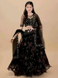 Agile Stylis Girls Trending Lehanga Cholis - 9 Years To 14 Years