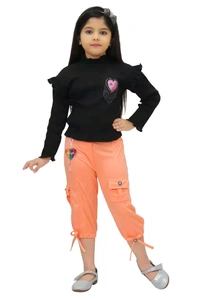 Girls Pretty Stylish Top & Bottom Sets - 1 Years To 9 Years