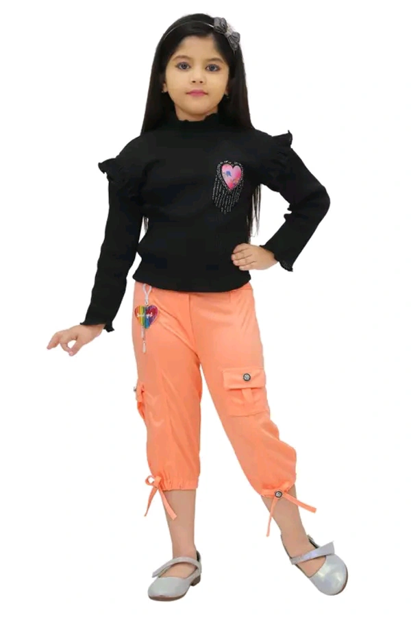 Girls Pretty Stylish Top & Bottom Sets - 1 Years To 9 Years