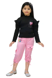 Girls Pretty Stylish Top & Bottom Sets - 1 Years To 9 Years