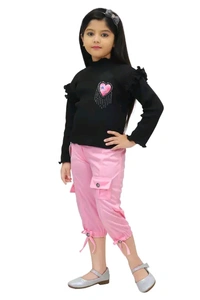 Girls Pretty Stylish Top & Bottom Sets - 1 Years To 9 Years