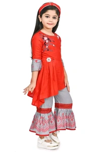 Girls Stylish Trending Sharara Clothing Sets - 3 Years To 9 Years